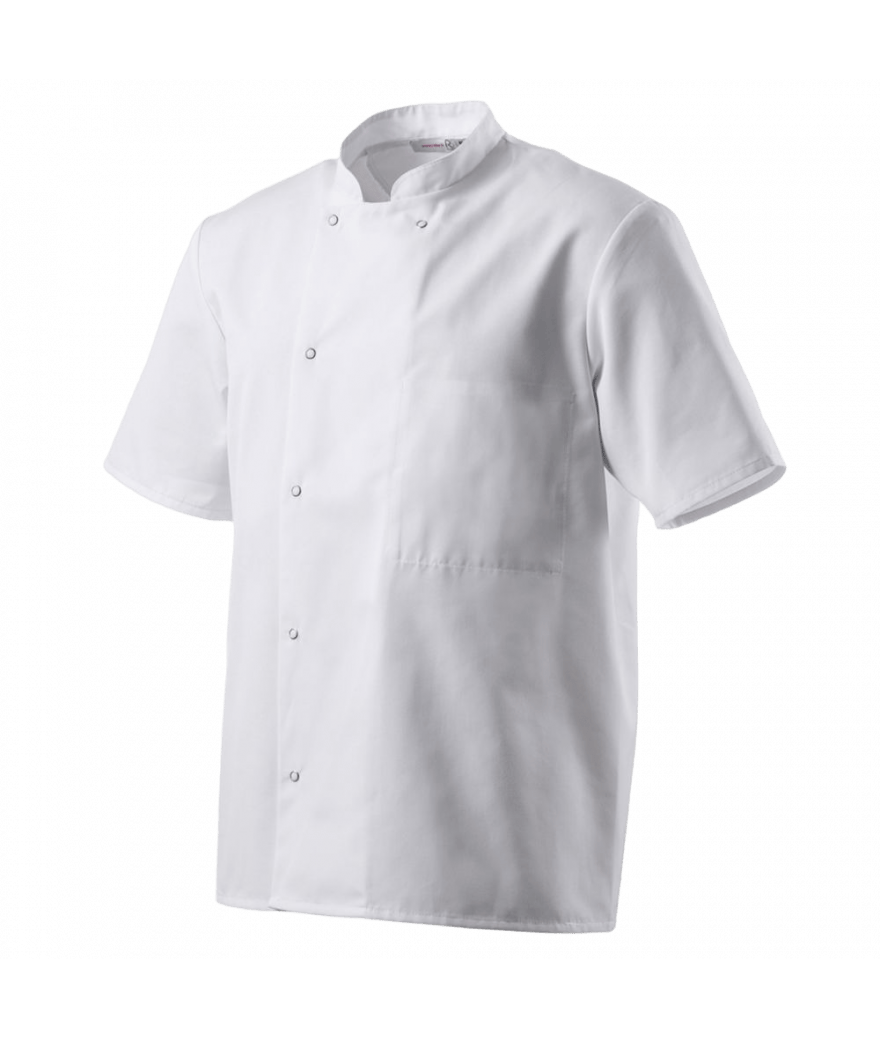 Veste De Cuisine Manches Courtes INOX Robur